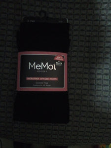 MEMOI microfiber opaque tights control top 60 denier (2 Pac)